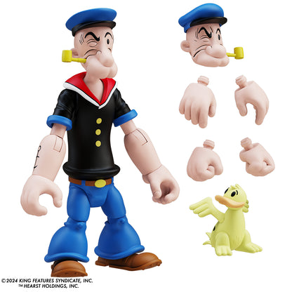 Popeye Classics WV3: Popeye 1st Appearance Black Shirt - Figure