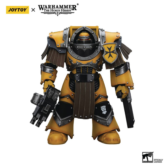 Warhammer: The Horus Heresy - Imperial Fists - Legion Cataphractii Terminator with Chainfist - 1/18 Scale Action Figure