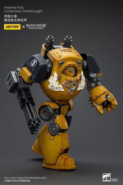 Warhammer: The Horus Heresy - Imperial Fists - Contemptor Dreadnought - 1/18 Scale Action Figure