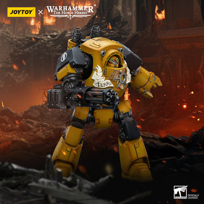 Warhammer: The Horus Heresy - Imperial Fists - Contemptor Dreadnought - 1/18 Scale Action Figure