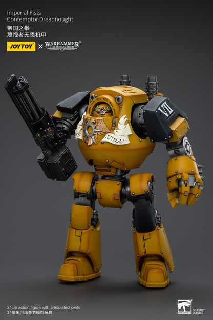 Warhammer: The Horus Heresy - Imperial Fists - Contemptor Dreadnought - 1/18 Scale Action Figure