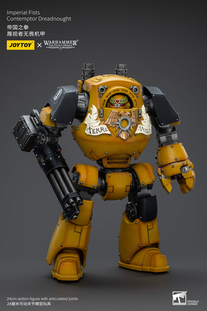 Warhammer: The Horus Heresy - Imperial Fists - Contemptor Dreadnought - 1/18 Scale Action Figure