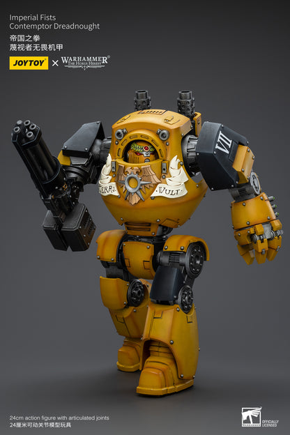Warhammer: The Horus Heresy - Imperial Fists - Contemptor Dreadnought - 1/18 Scale Action Figure