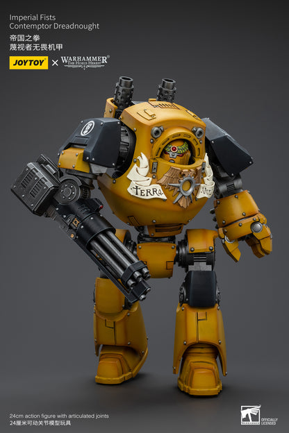 Warhammer: The Horus Heresy - Imperial Fists - Contemptor Dreadnought - 1/18 Scale Action Figure