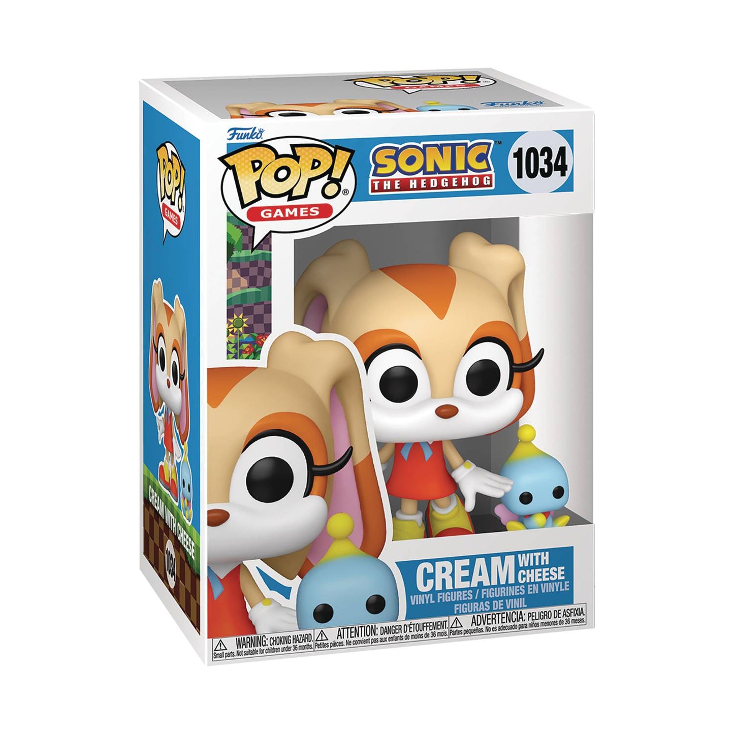 Funko POP! Games: Sonic the Hedgehog - Cream with Cheese #1034