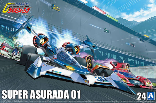 Cyber Formula - Super Asurada 01 - 1/24 Scale Model Kit