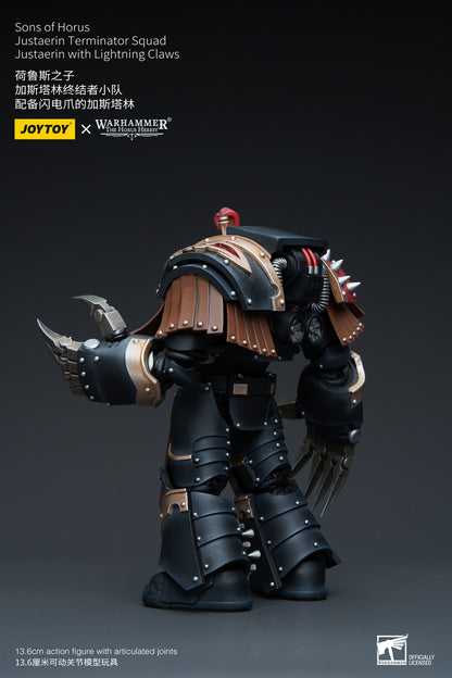 Warhammer: The Horus Heresy - Sons of Horus - Justaerin Terminator with Lightning Claws - 1/18 Scale Action Figure