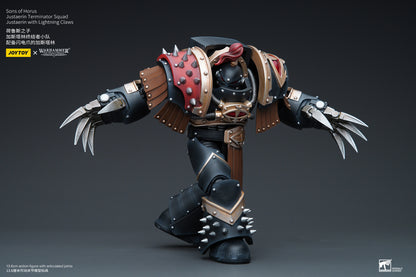 Warhammer: The Horus Heresy - Sons of Horus - Justaerin Terminator with Lightning Claws - 1/18 Scale Action Figure