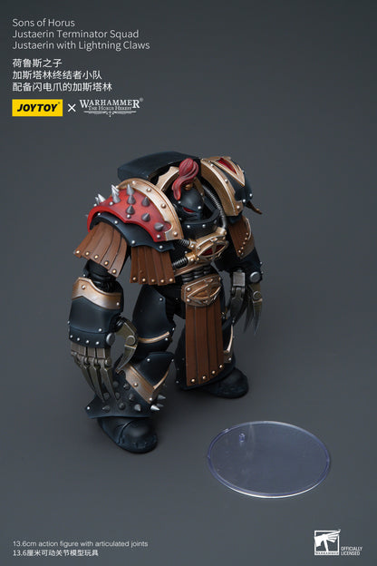 Warhammer: The Horus Heresy - Sons of Horus - Justaerin Terminator with Lightning Claws - 1/18 Scale Action Figure