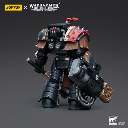 Warhammer: The Horus Heresy - Sons of Horus - Justaerin Terminator with Multi-Melta and Power Maul - 1/18 Scale Action Figure