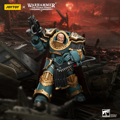 Warhammer The Horus Heresy: Sons of Horus - Legion Praetor in Cataphractii Terminator Armour - 1/18 Action Figure