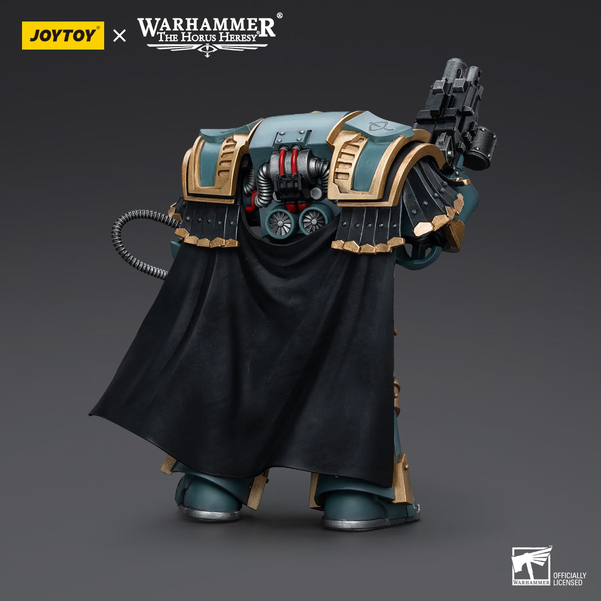 Warhammer The Horus Heresy: Sons of Horus - Legion Praetor in Cataphractii Terminator Armour - 1/18 Action Figure