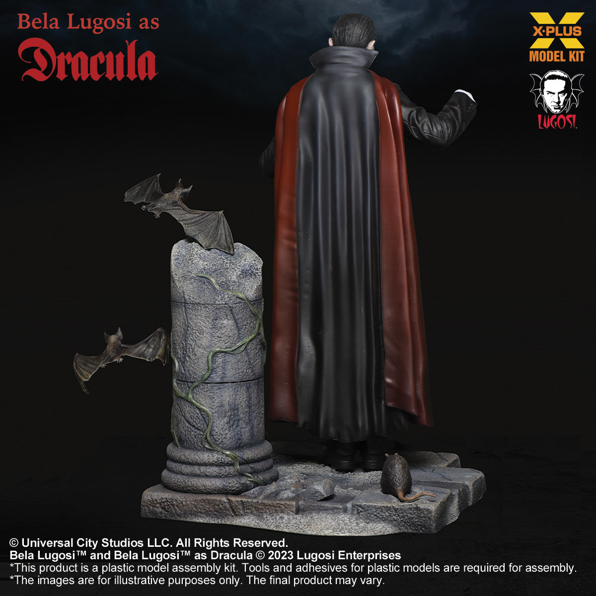 Dracula - Bela Lugosi as Dracula - 1/8 Scale Plastic Model Kit