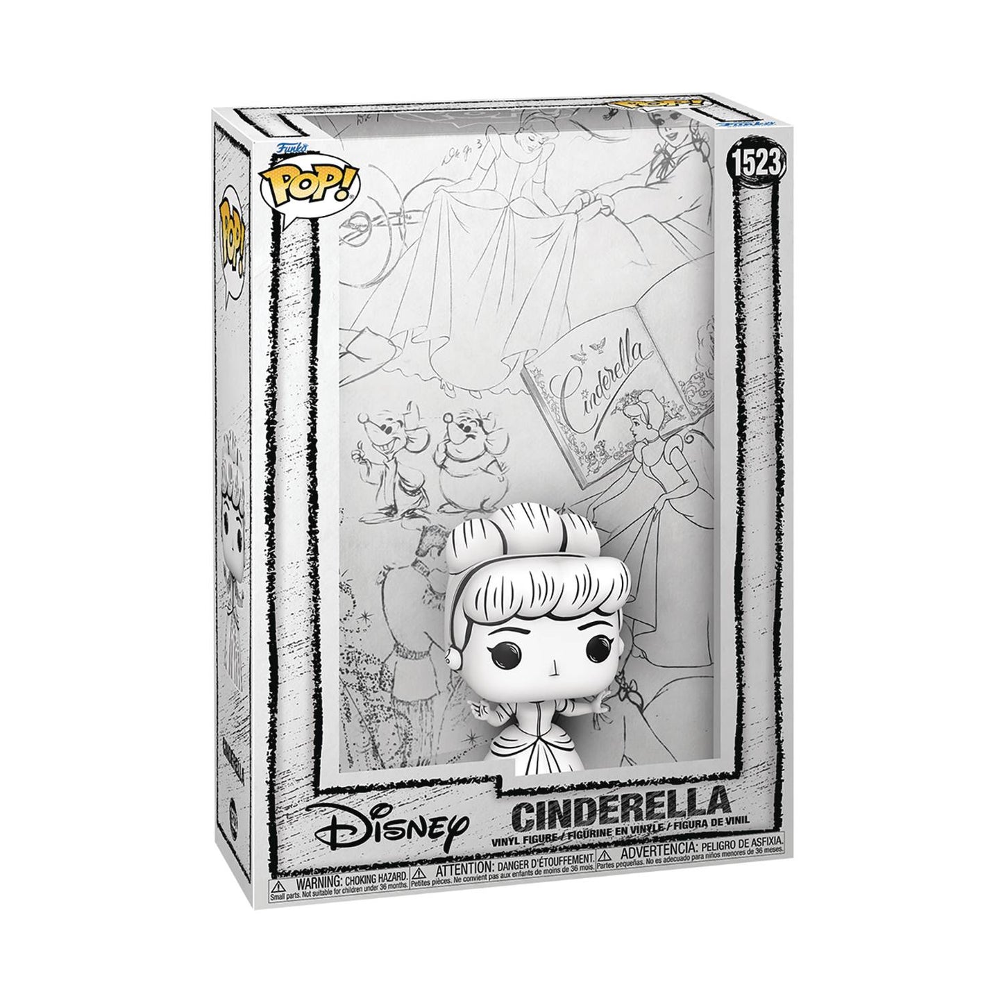 Funko POP! Disney: Sketched Cinderella #1523