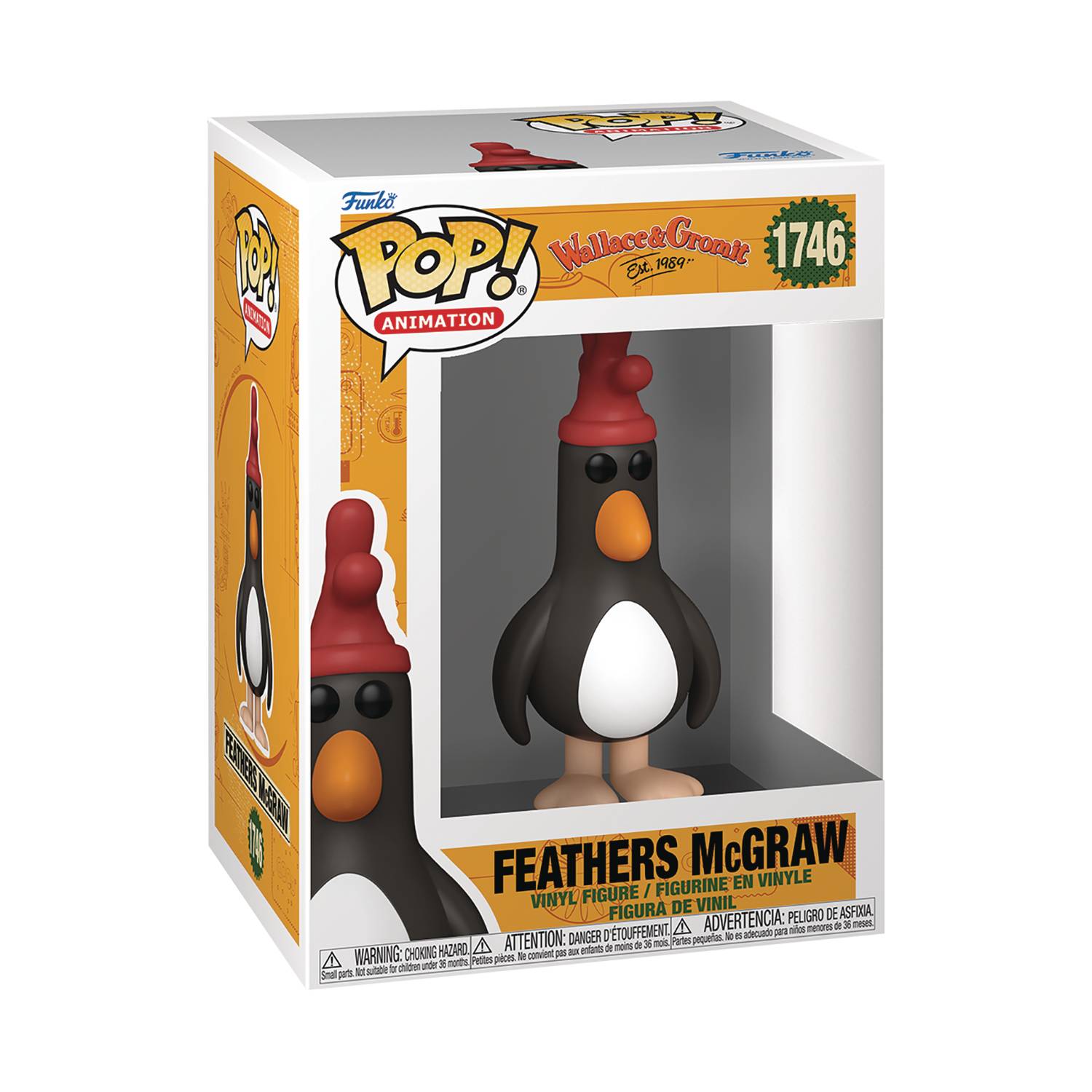Funko authorized pop animation wallace gromit