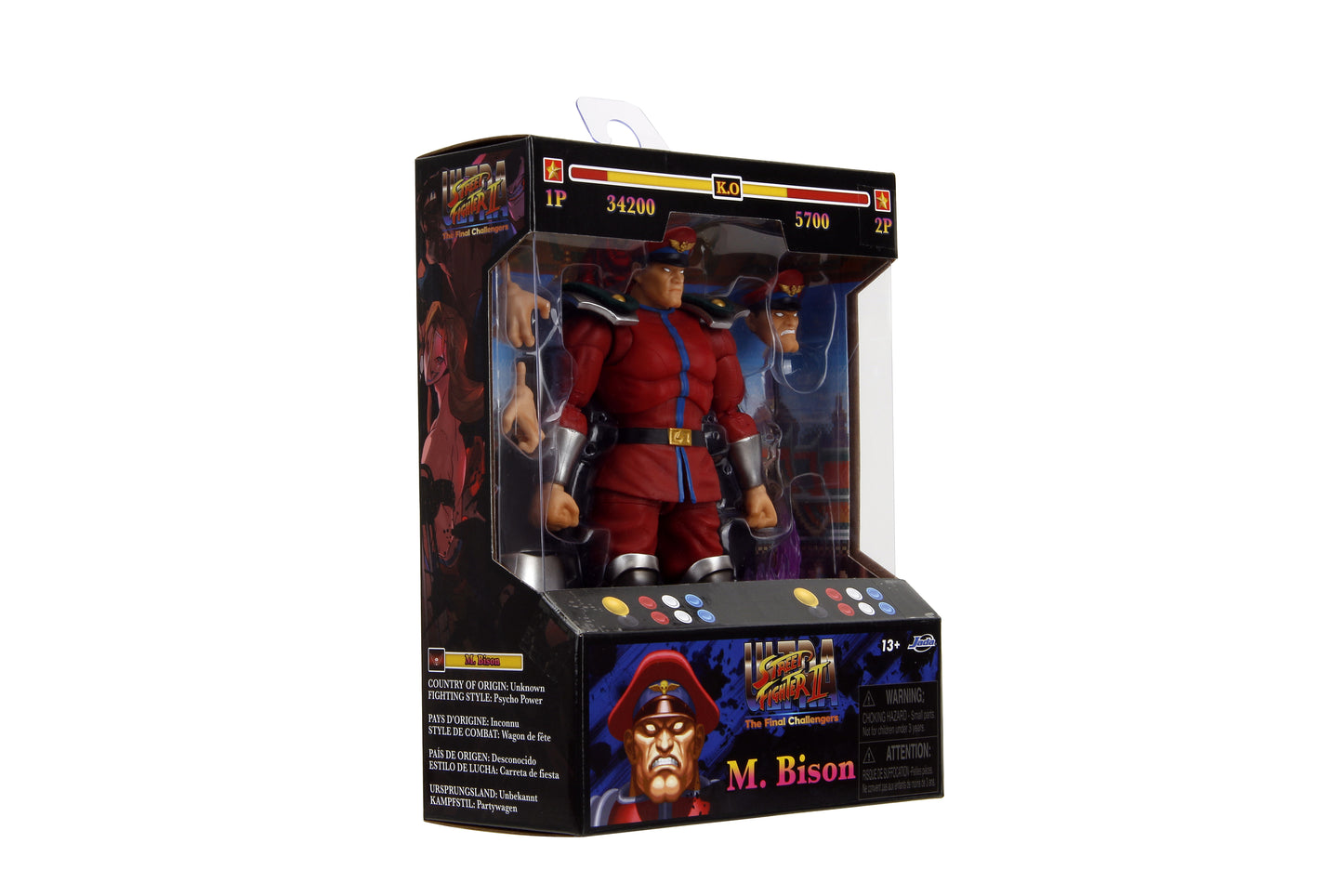 Street Fighter II : M. Bison (Ultra: The Final Challengers) - Action Figure