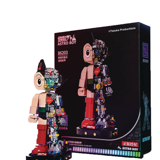 [Pre-Order] Phantasy Astro Boy Clear Version - 1250 Piece Building Block Set - Previews Exclusive
