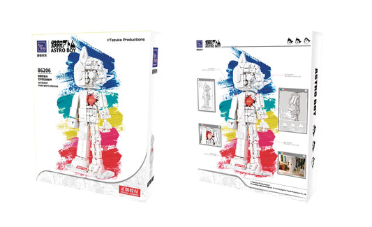 [Pre-Order] Pantsay: Astro Boy Pure White Version - 1084 Piece Building Block Set - Previews Exclusive