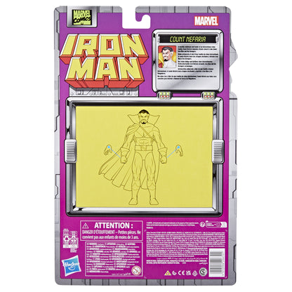 [Pre-Order] Marvel Legends Retro: Iron Man - Count Nefaria - 6 inch Action Figure
