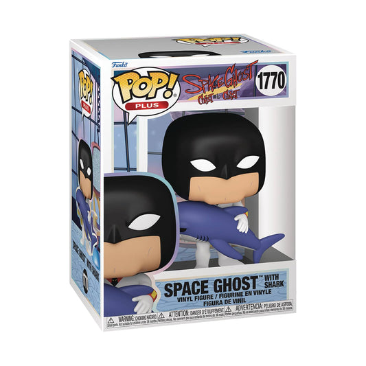 Funko POP! Animation: Space Ghost Coast to Coast - Space Ghost with Shark #1770 (Plus)