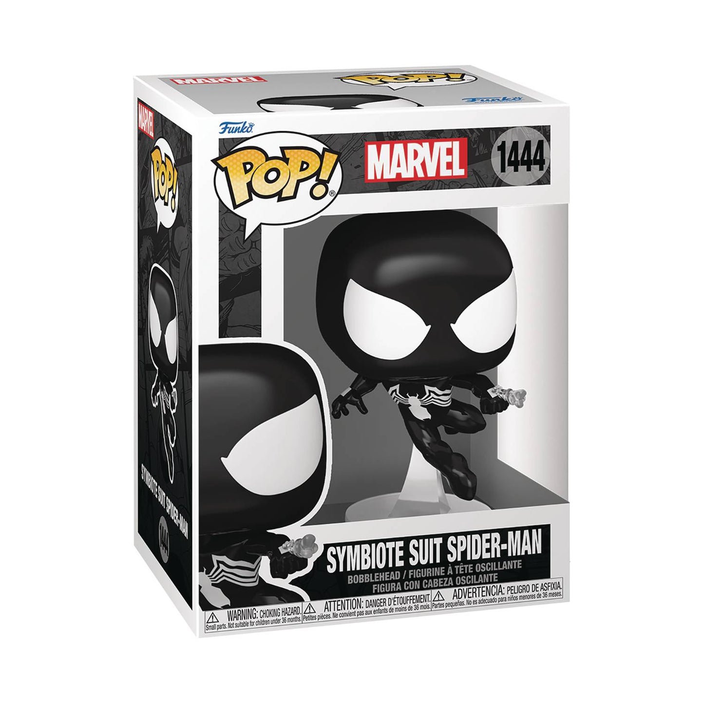 Funko POP! Marvel: Spider-Man Comics - Symbiote Suit Spider-Man #1444