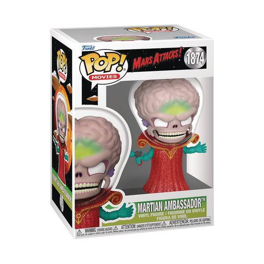 [Pre-Order] Funko Movies Pop!: Mars Attack - Martian Ambassador #1874