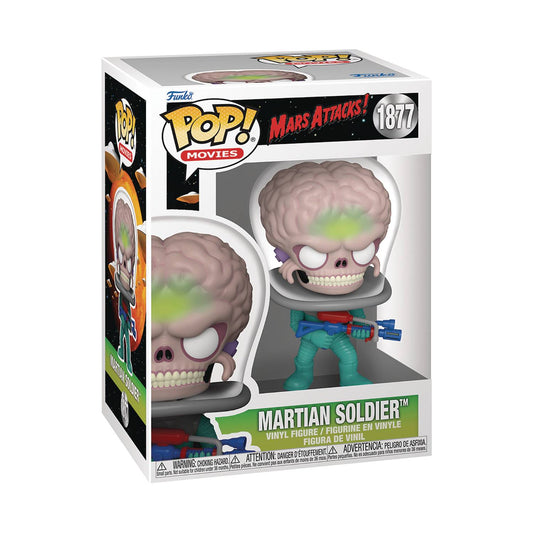 [Pre-Order] Funko Movies Pop!: Mars Attack - Martian Soldier #1877