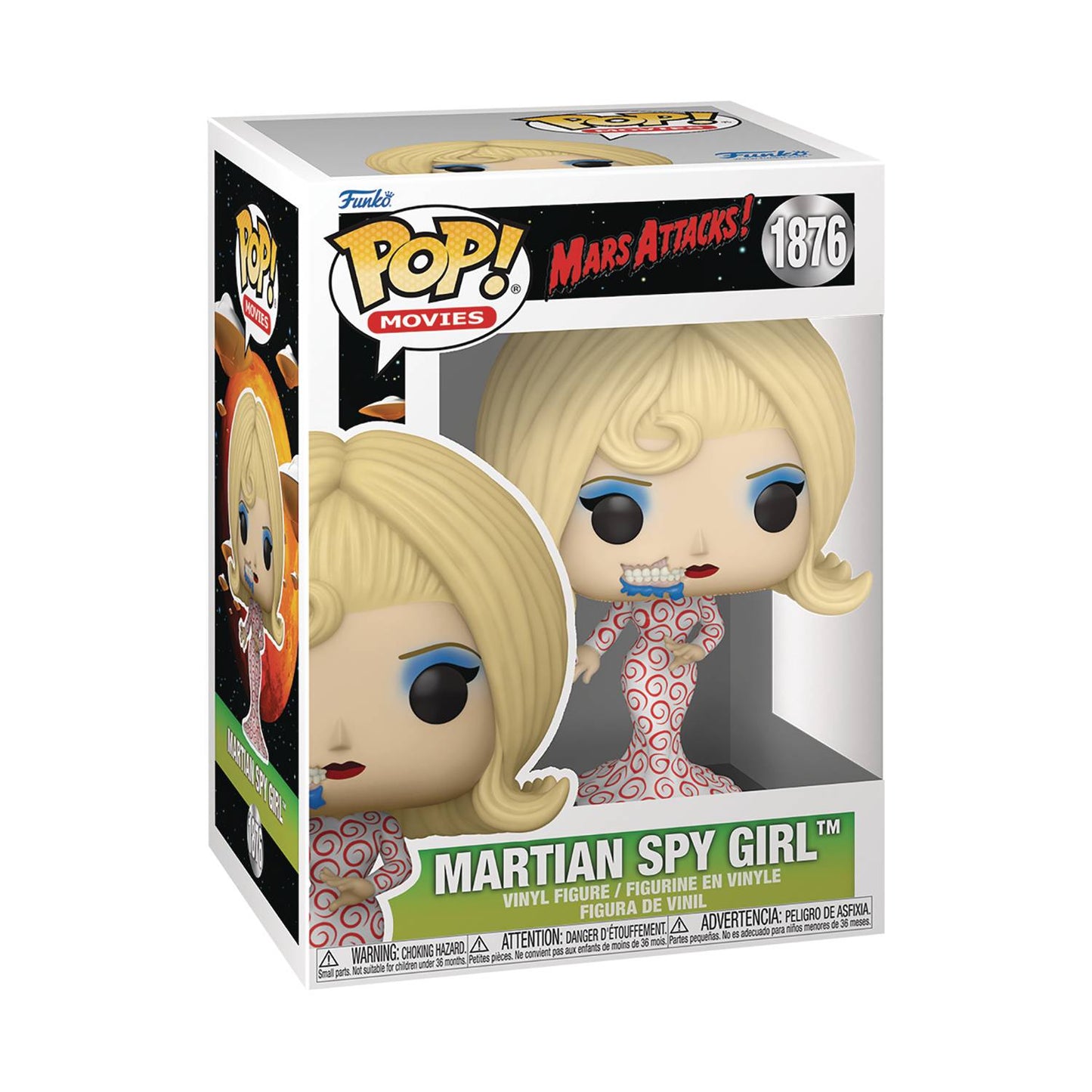 [Pre-Order] Funko Movies Pop!: Mars Attack - Martian Spy Girl #1876