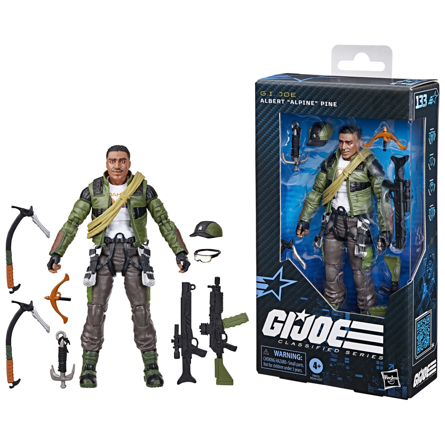 [Pre-Order] GI Joe Classified Series: Albert "Alpine" Pine - 6 Inch Action Figure