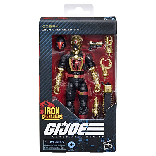 [Pre-Order] GI Joe Classified Series: Cobra Iron Grenadier B.A.T.  - 6 inch Action Figure