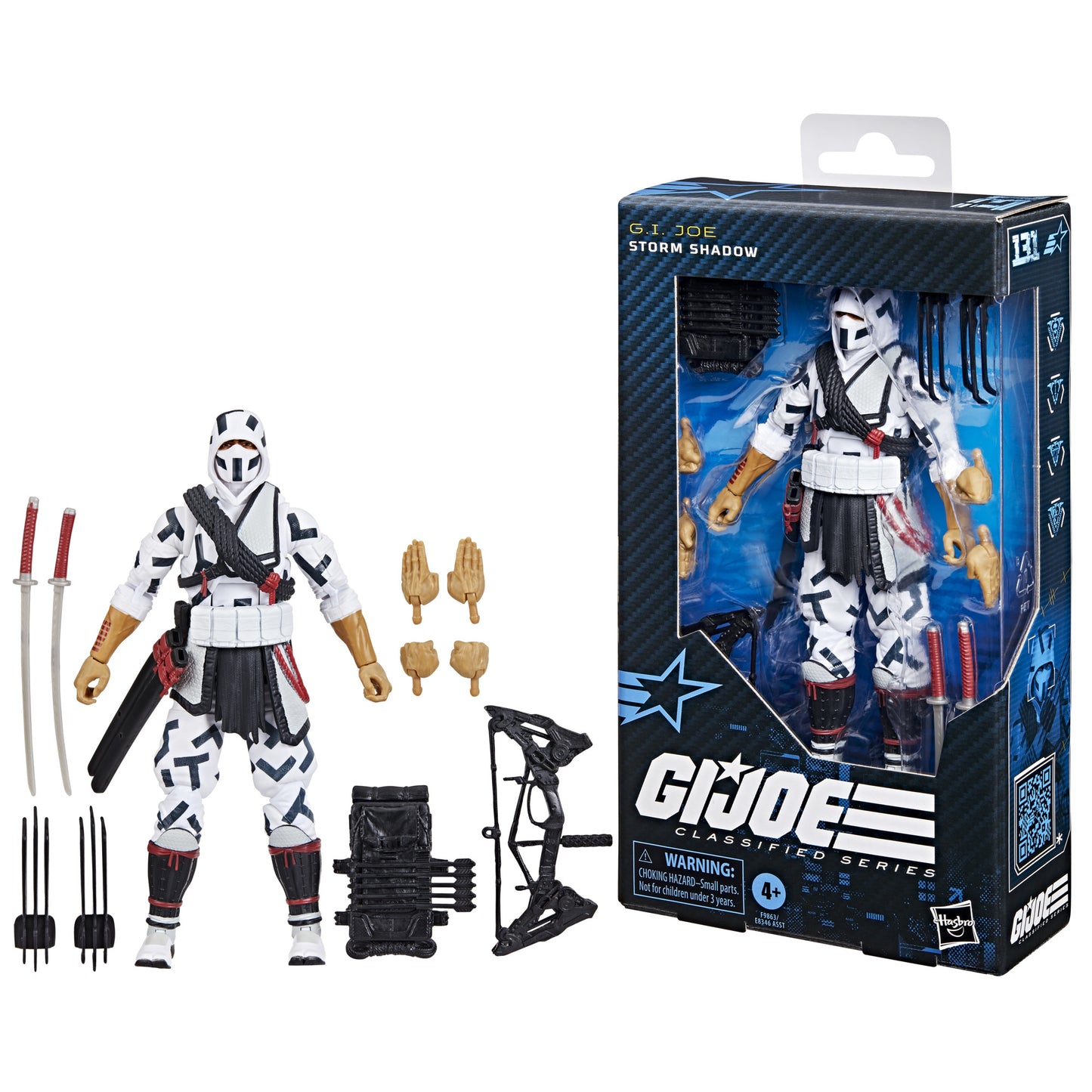 [Pre-Order] GI Joe Classified Series: Storm Shadow - 6 inch Action Figure