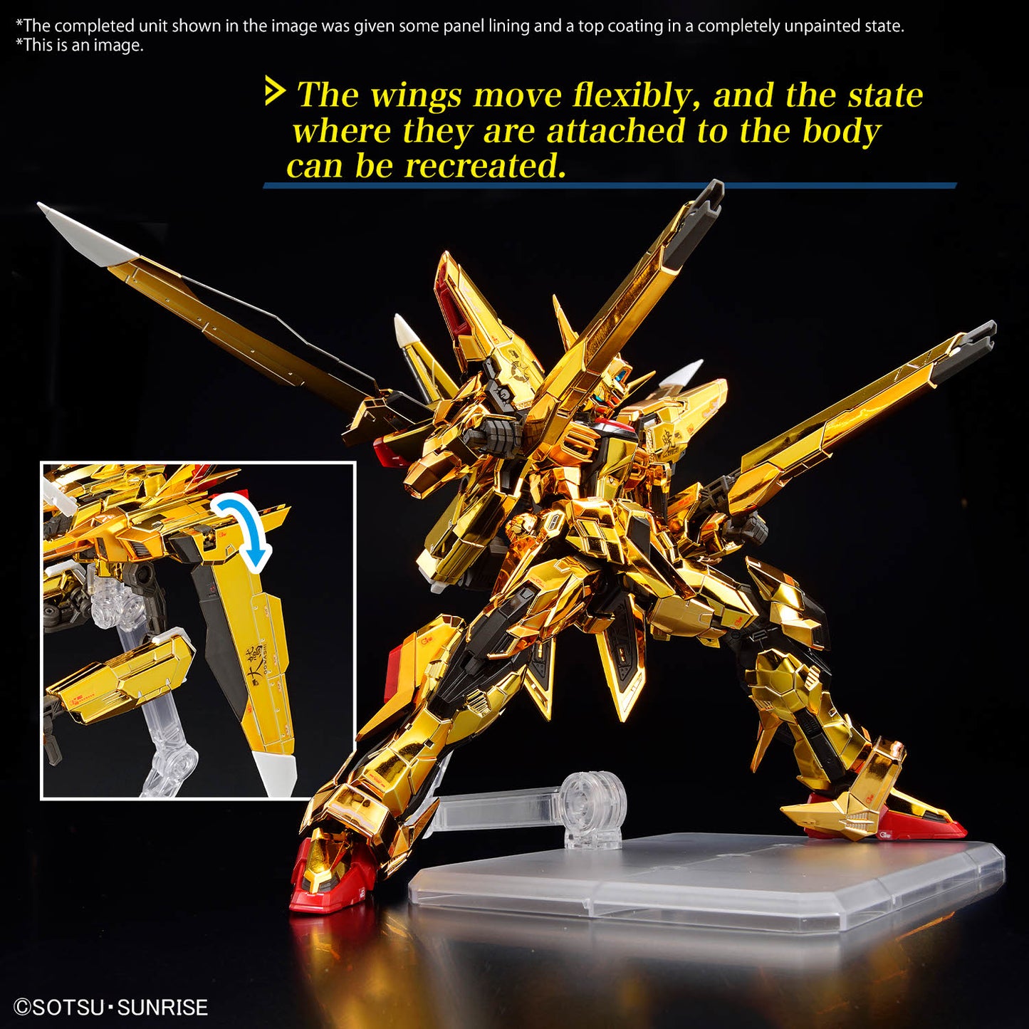 Mobile Suit Gundam Seed Destiny: #41 Akatsuki Gundam Oowashi Unit - RG 1/144 Scale Model Kit