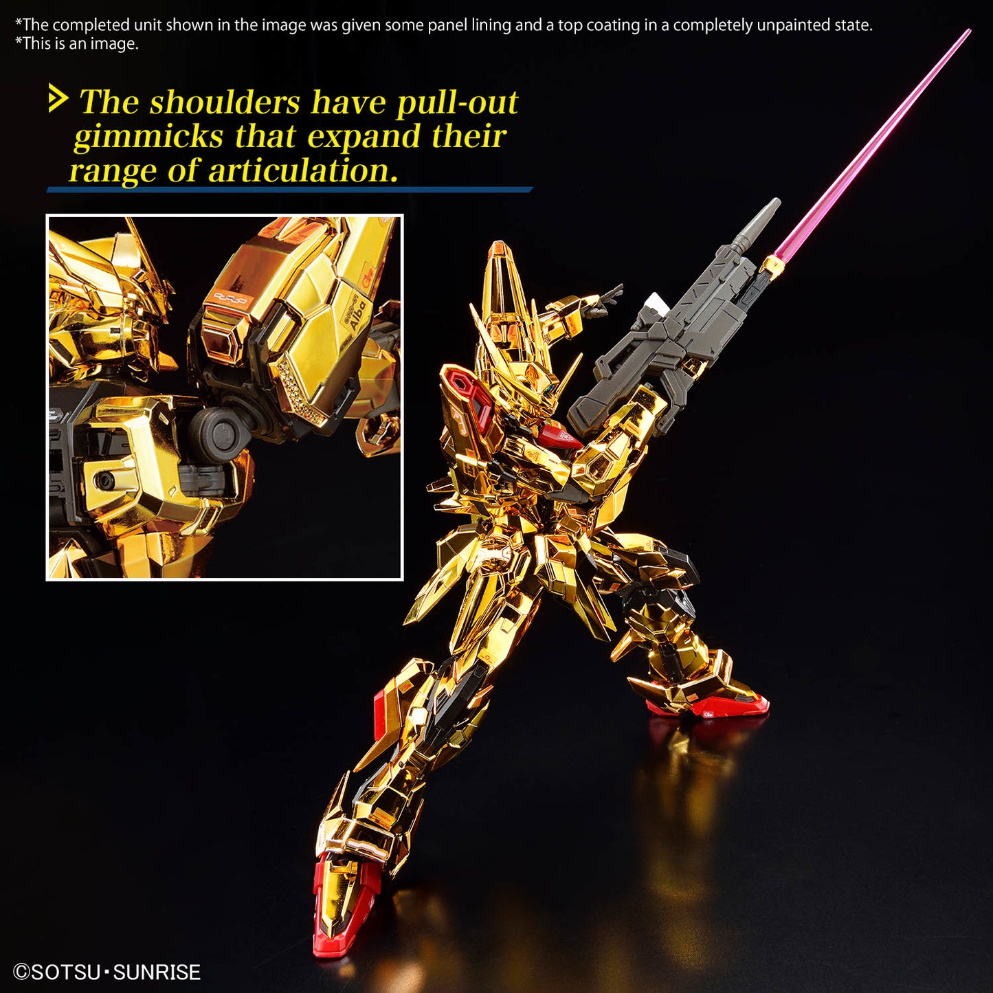 Mobile Suit Gundam Seed Destiny: #41 Akatsuki Gundam Oowashi Unit - RG 1/144 Scale Model Kit