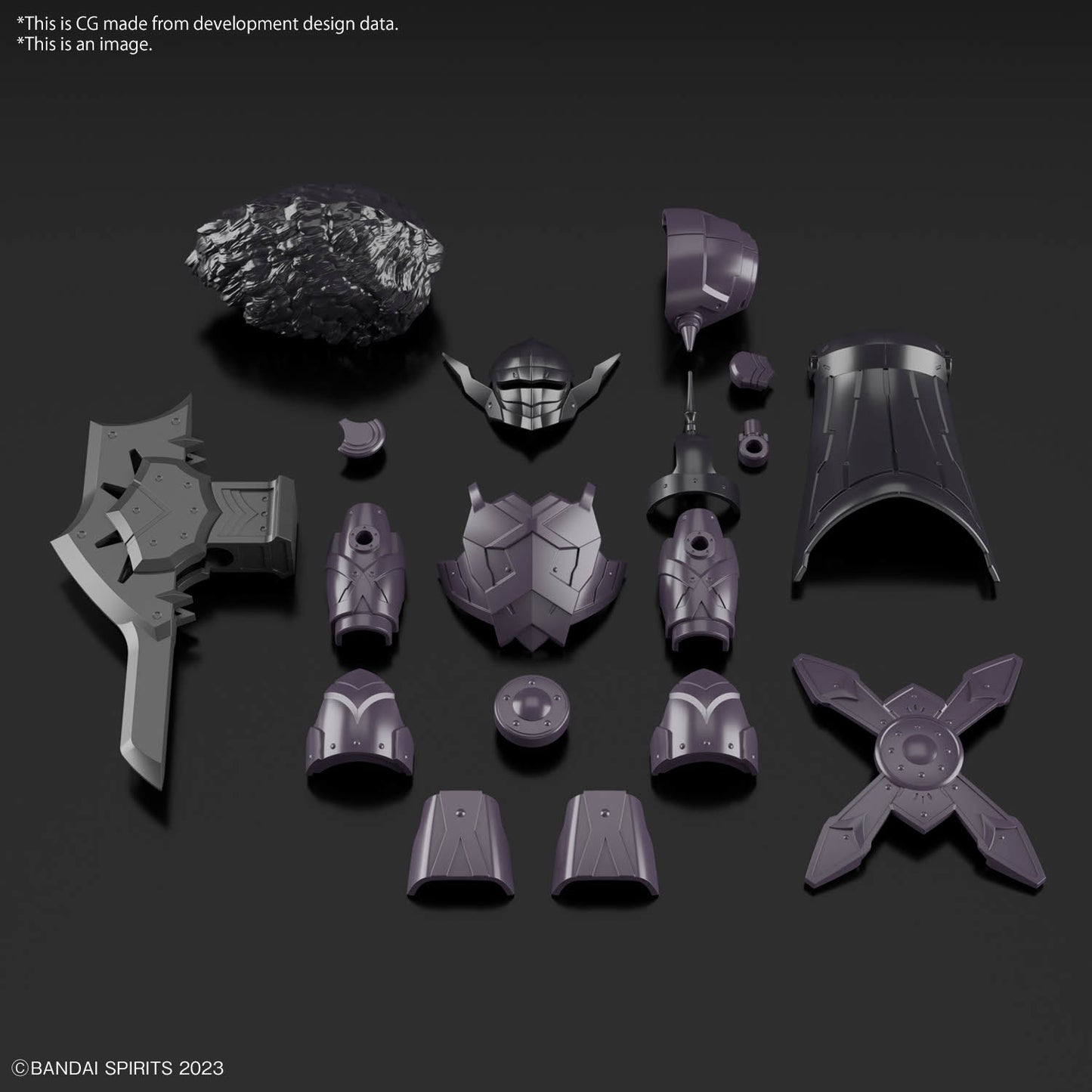 30 Minutes Fantasy: #08 Class Up Armor (Rosan Viking) - 30MF 1/144 Scale Model Kit