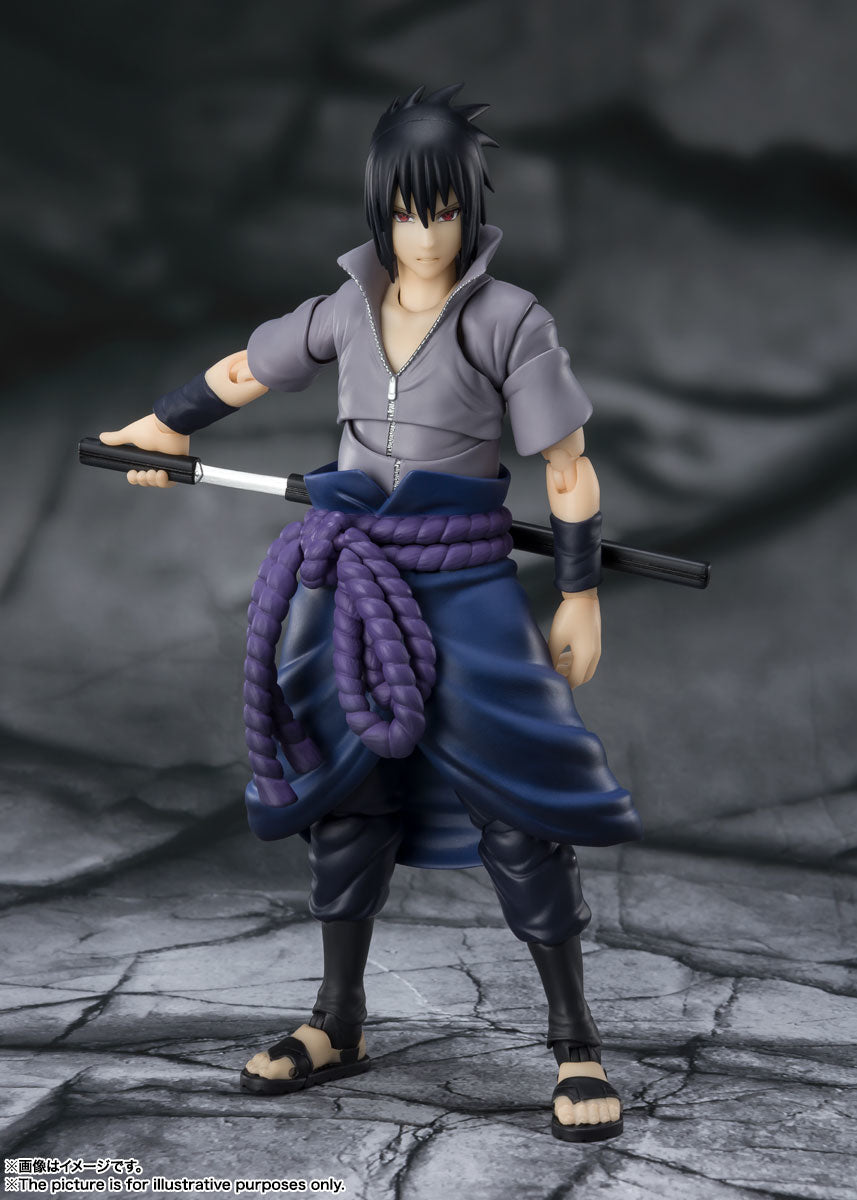 Naruto Shippuden: He Who Bears All Hatred Sasuke Uchiha - S.H.Figuarts