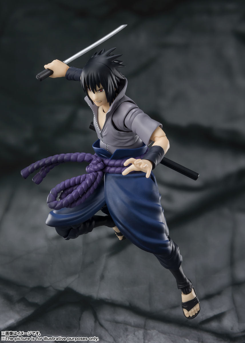 Naruto Shippuden: He Who Bears All Hatred Sasuke Uchiha - S.H.Figuarts