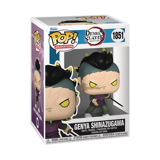 [Pre-Order] Funko Anime Pop!: Demon Slayer: Kimetsu No Yaiba - Genya Shinazugawa #1851