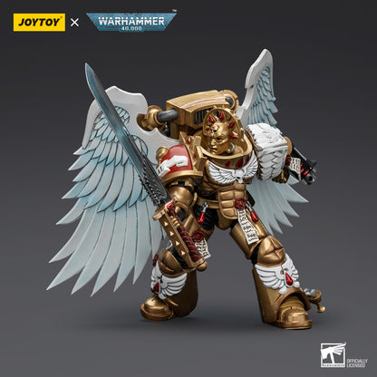 Warhammer 40,000: Blood Angels - Sanguinary Guard with Encarmine Sword - 1/18 Scale Action Figure