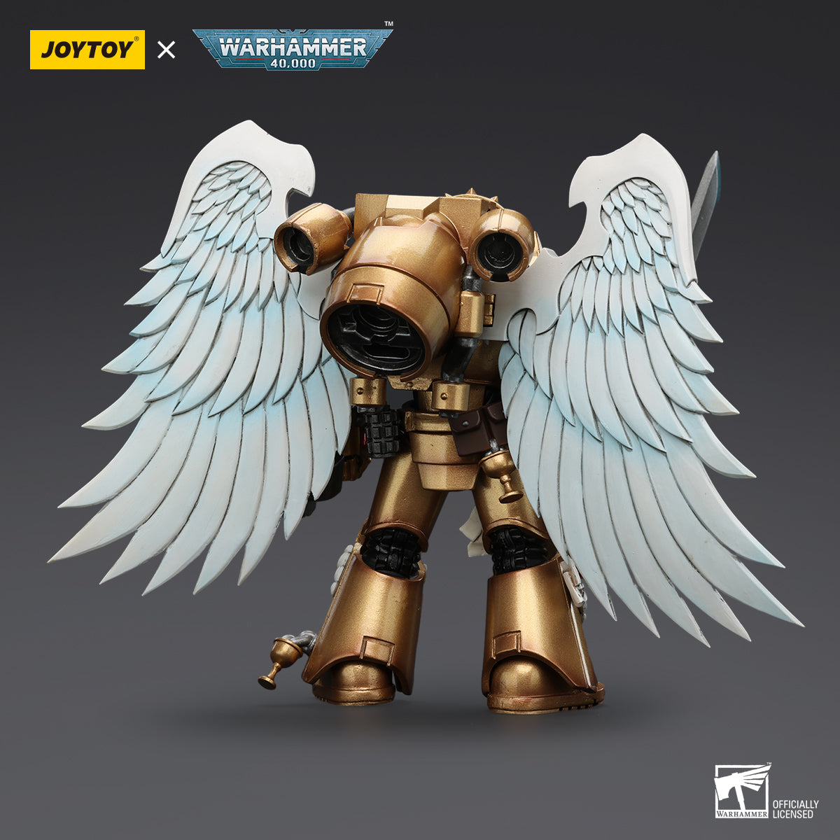 Warhammer 40,000: Blood Angels - Sanguinary Guard with Encarmine Sword - 1/18 Scale Action Figure