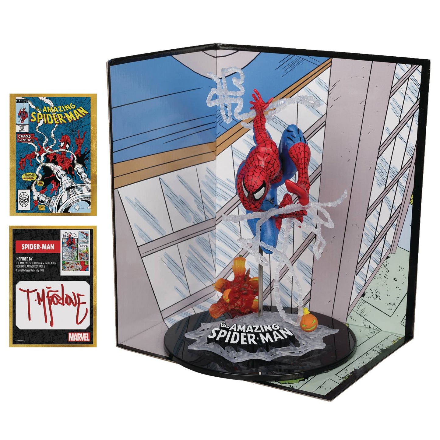 [Pre-Order] Marvel Collection Wave 3 - Amazing Spider-Man 302 Spidey - 1/10 Scale Figure (Previews Exclusive)