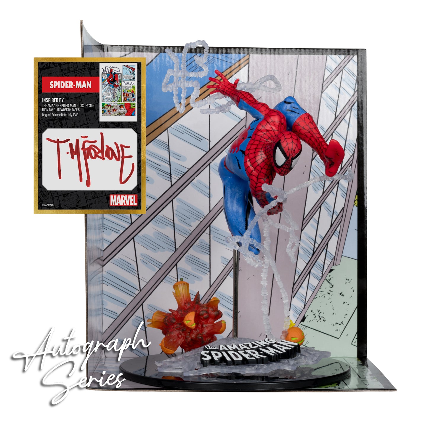 [Pre-Order] Marvel Collection Wave 3 - Amazing Spider-Man 302 Spidey - 1/10 Scale Figure (Previews Exclusive)