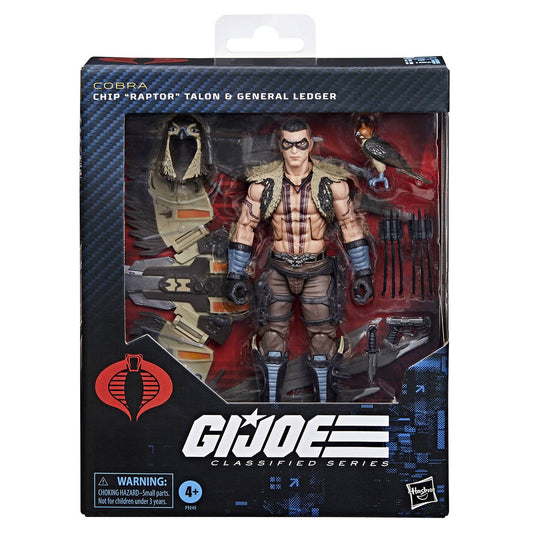 [Pre-Order] GI Joe Classified Series: Chip "Raptor" Talon & General Ledger - 6 inch Deluxe Action Figure