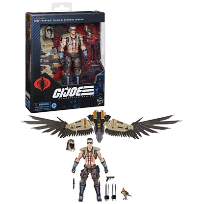 [Pre-Order] GI Joe Classified Series: Chip "Raptor" Talon & General Ledger - 6 inch Deluxe Action Figure