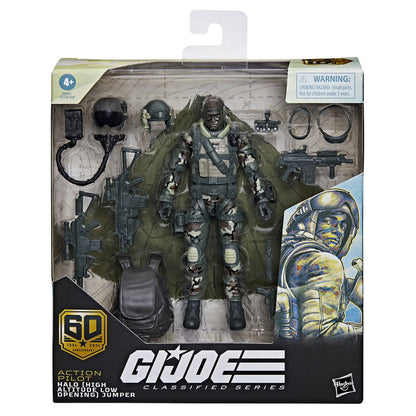 GI Joe Classified Series: Action Pilot Halo (High Altitude Low Oepning Jumper) Jumper - 6 inch Deluxe Action Figure