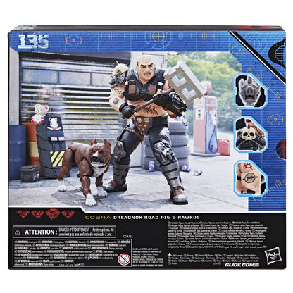 GI Joe Classified Series: Cobra Dreadnok Road Pig & Rawkus - 6 inch Deluxe Action Figure