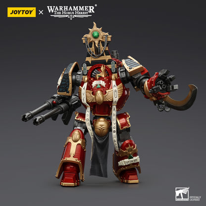 Warhammer: The Horus Heresy - Thousand Sons - Contemptor-Osiron Dreadnought with Gravis Force Blade and Gravis Autocannon - 1/18 Scale Action Figure