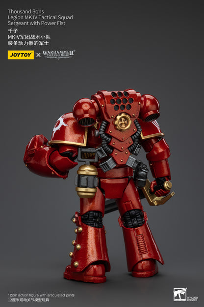 Warhammer: The Horus Heresy - Thousand Suns - Tactical Squad Sergeant with Power Fist - 1/18 Scale Action Figure