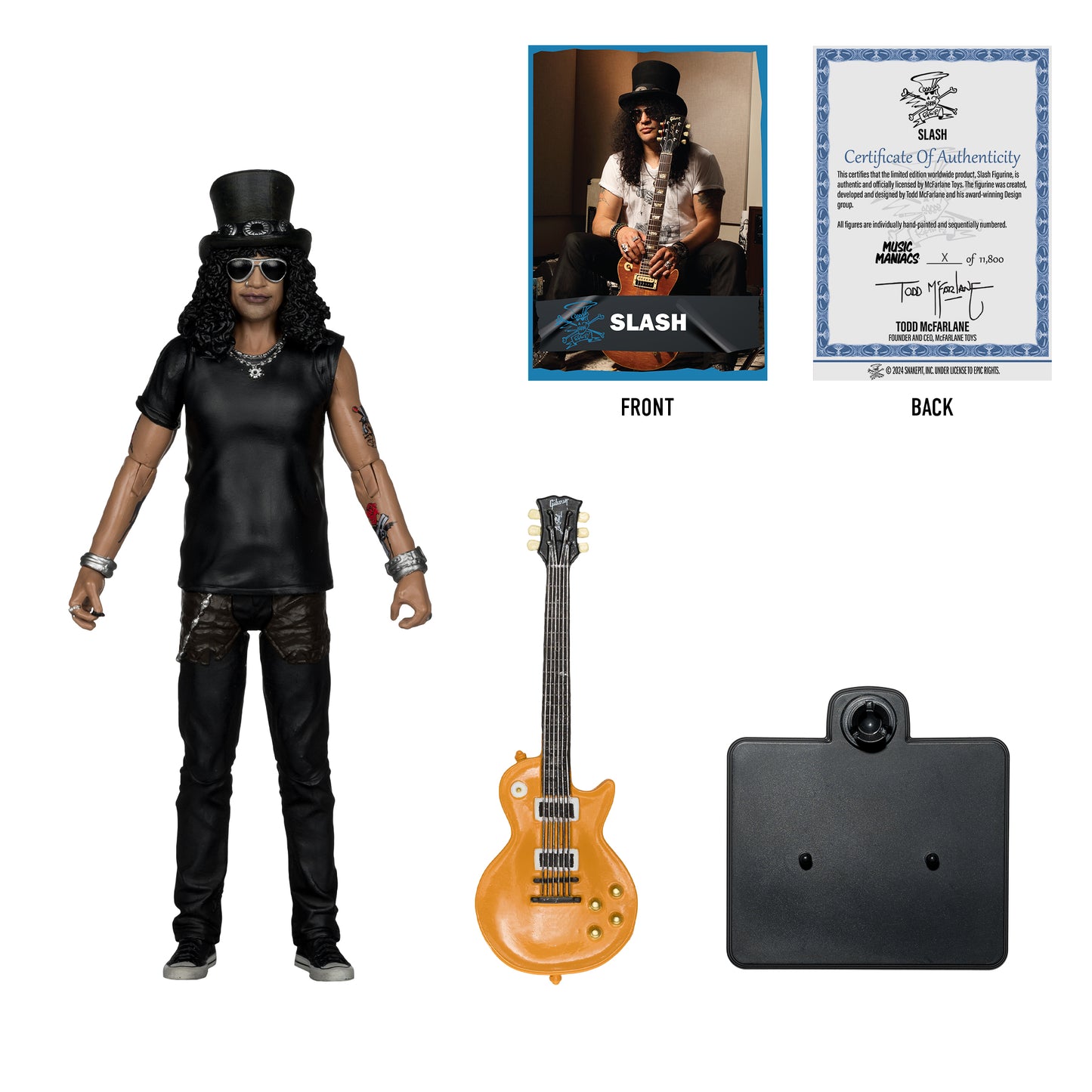 Music Maniacs - Rock: Slash - WV3 - Action Figure