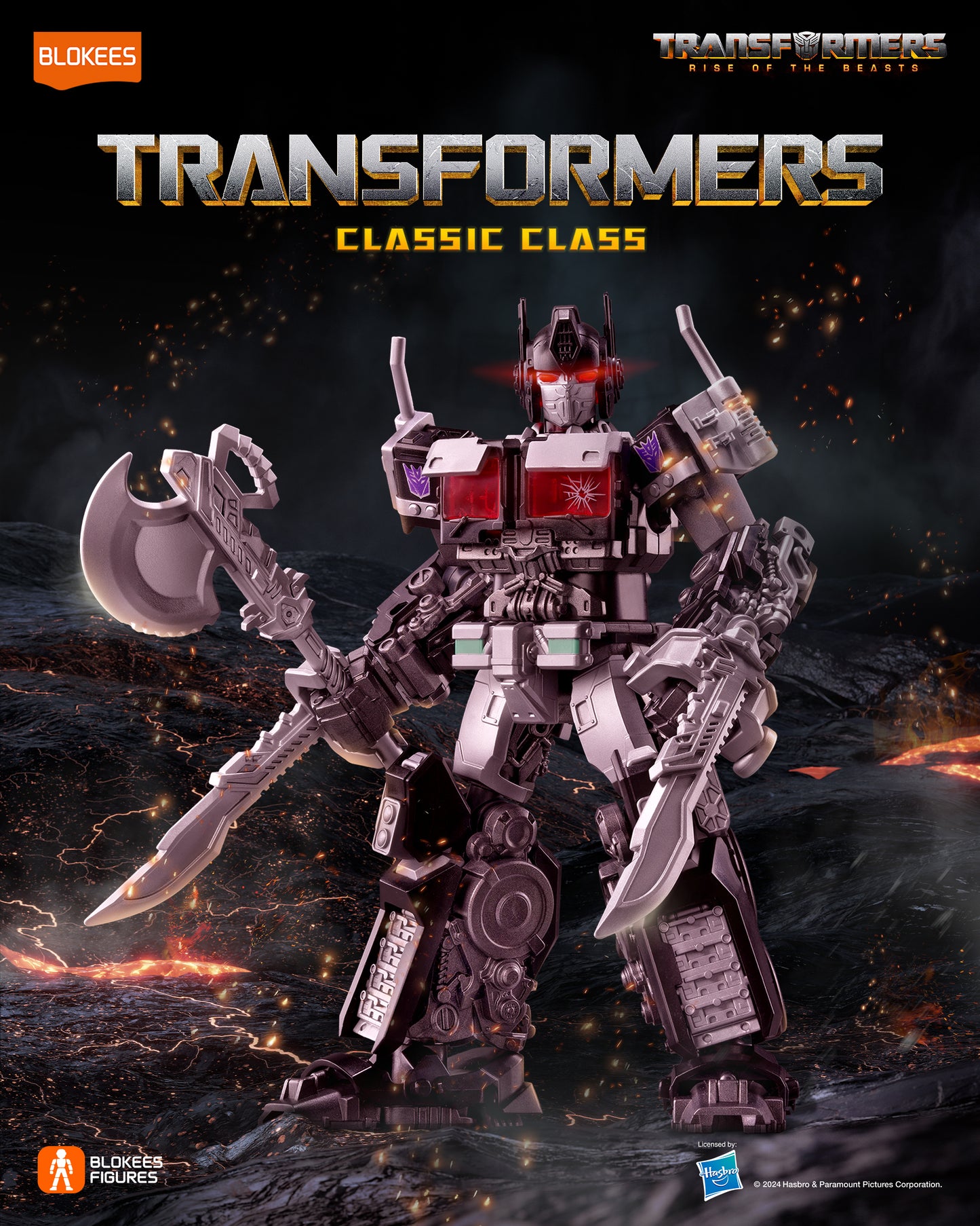 Transformers Classic Class 08: Nemesis Prime - Blokees Model Kit