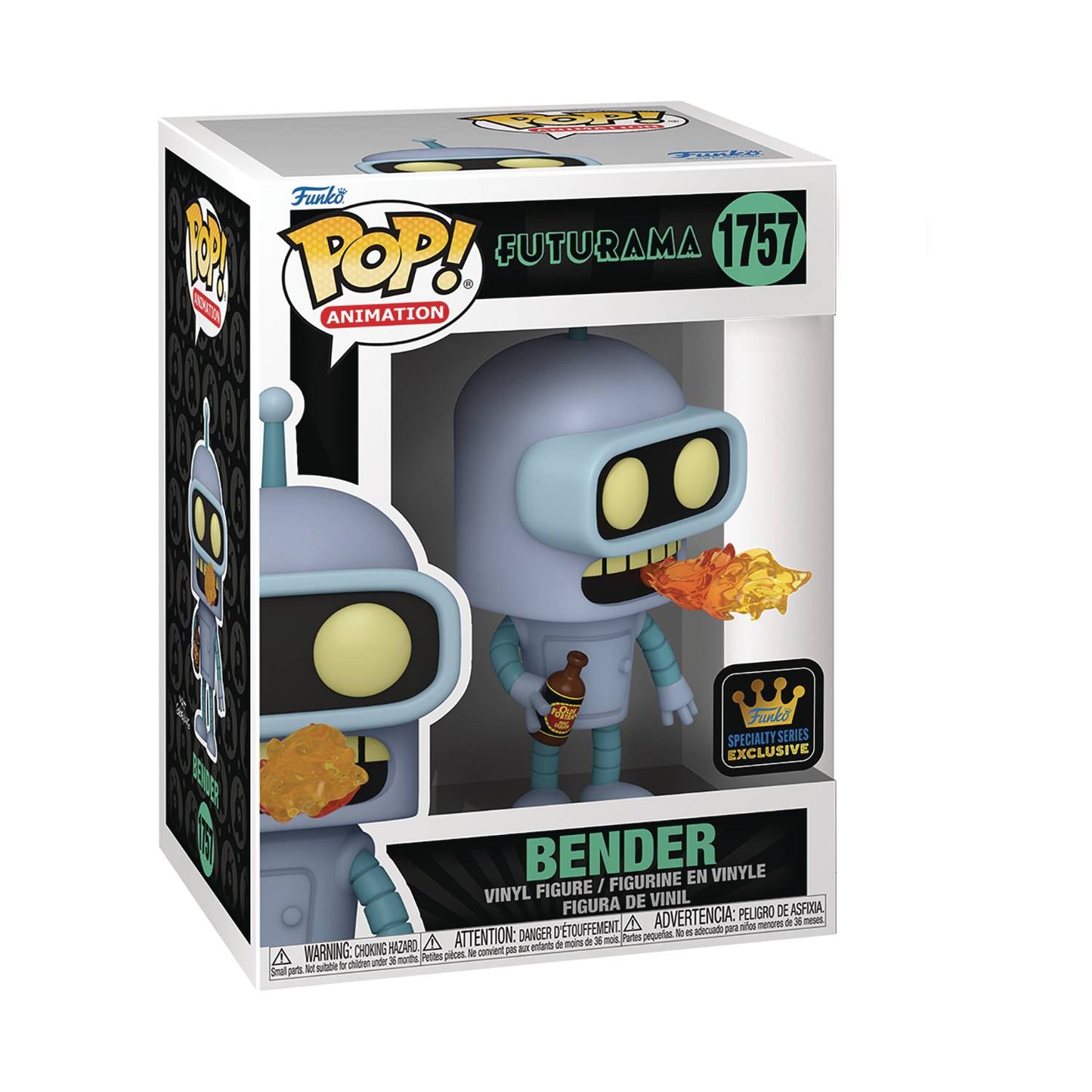 [Pre-Order] Funko Animation Pop!: Futurama - Bender #1757 - Specialty Series